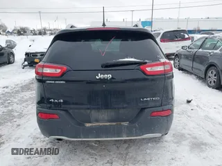 2018 Jeep Cherokee Limited with VIN 1C4PJMDB9JD564528, listed as a IAAI auction lot 41601139 with 110,711 mi miles. Bid and sale history available at carsss.com. Image 16.