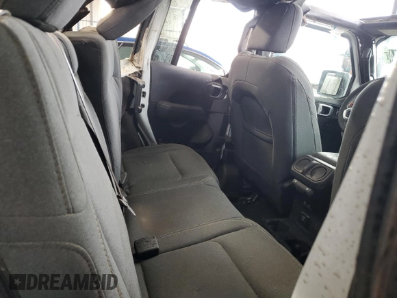 2025 Jeep Wrangler Sahara with VIN 1C4PJXEN0SW500555, listed as a Copart auction lot 83961344 with Not Provided miles and Salvage Title. Bid and sale history available at DreamBid. Image 11.