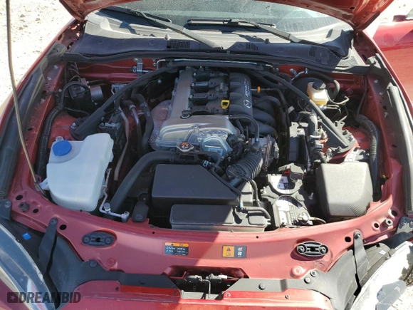 2016 Mazda MX-5 Miata Club with VIN JM1NDAC77G0114385, listed as a Copart auction lot 46926455 with 101,855 mi miles and Salvage Title. Bid and sale history available at carsss.com. Image 13.