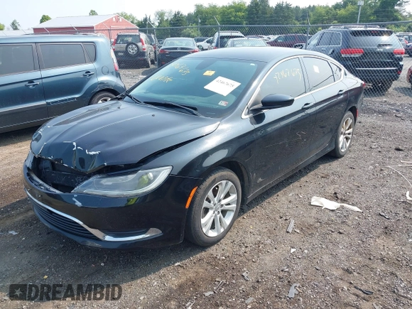 2015 Chrysler 200 Limited with VIN 1C3CCCAB3FN616992, listed as a IAAI auction lot 42467675 with 167,623 mi miles and . Bid and sale history available at DreamBid. Image 2.