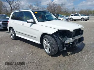 2010 Mercedes-Benz GLK with VIN WDCGG8HB9AF470230, listed as a IAAI auction lot 41991105 with 85,487 mi miles. Bid and sale history available at carsss.com. Image 1.
