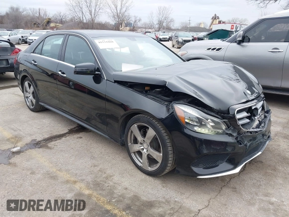 2014 Mercedes-Benz E 350 Sport with VIN WDDHF5KB6EB001667, listed as a IAAI auction lot 41531868 with 95,727 mi miles and . Bid and sale history available at DreamBid. Image 1.