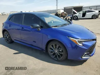 2024 Toyota Corolla Hatchback XSE with VIN JTNC4MBEXR3232288, listed as a Copart auction lot 68864284 with 6,114 mi miles and Salvage Title. Bid and sale history available at carsss.com. Image 4.