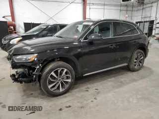 2024 Audi Q5 S line Premium z VIN WA1GAAFY1R2050058, wystawiony jako Copart lot #50579365 z przebiegiem 10 723 mil mil oraz Szkody całkowita. Historia ofert i sprzedaży dostępna na DreamBid. Obrazek 1.