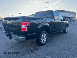2018 Ford F-150 XL with VIN 1FTEX1CB0JKF17440, listed as a Copart auction lot 52651455 with 168,000 mi miles and Clean Title. Bid and sale history available at carsss.com. Image 4.