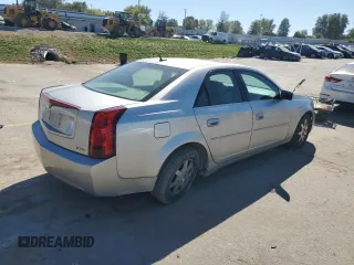 2007 Cadillac CTS with VIN 1G6DP577770168244, listed as a Copart auction lot 74907334 with 107,630 mi miles and Salvage Title. Bid and sale history available at carsss.com. Image 3.