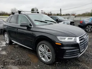 2018 Audi Q5 Premium Plus with VIN WA1BNAFY5J2008544, listed as a Copart auction lot 51614915 with 129,664 mi miles and Clean Title. Bid and sale history available at carsss.com. Image 4.