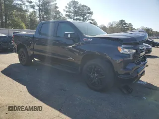 2022 Chevrolet Silverado 1500 RST with VIN 1GCUDEED2NZ519505, listed as a Copart auction lot 47746615 with 20,756 mi miles and Salvage Title. Bid and sale history available at DreamBid. Image 4.
