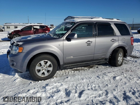 2008 Ford Escape Limited with VIN 1FMCU94108KA04781, listed as a Copart auction lot 43649815 with 131,419 mi miles and Salvage Title. Bid and sale history available at carsss.com. Image 1.