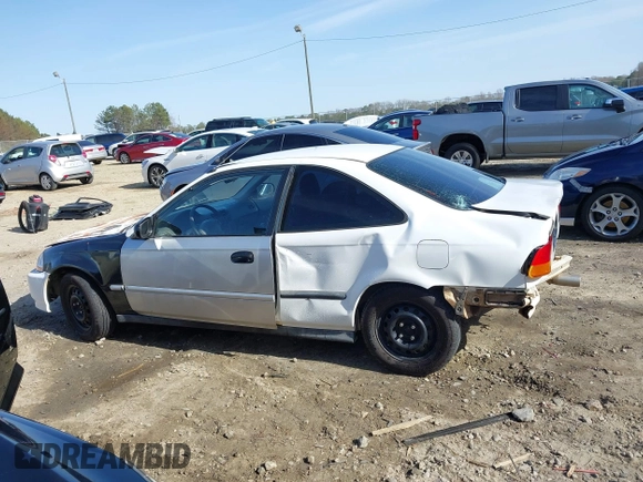1996 Honda Civic DX with VIN 1HGEJ6120TL059446, listed as a IAAI auction lot 41748406 with 320,383 mi miles. Bid and sale history available at carsss.com. Image 15.
