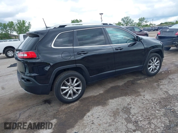 2017 Jeep Cherokee Limited z VIN 1C4PJMDS4HD223760, wystawiony jako IAAI lot #42300398 z przebiegiem 85 981 mil mil oraz . Historia ofert i sprzedaży dostępna na DreamBid. Obrazek 4.