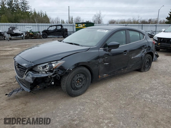 2015 Mazda 3 i Touring with VIN 3MZBM1L77FM210240, listed as a Copart auction lot 53860425 with Not provided miles and Salvage title. Bid and sale history available at DreamBid. Image 1.