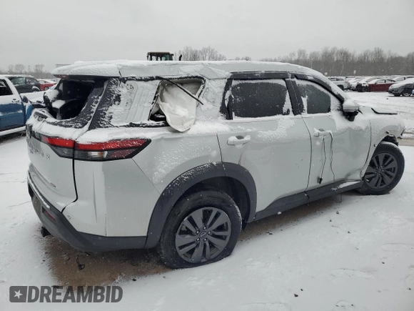 2022 Nissan Pathfinder S with VIN 5N1DR3AC9NC214505, listed as a Copart auction lot 85484804 with 60,227 mi miles and Salvage title. Bid and sale history available at DreamBid. Image 3.