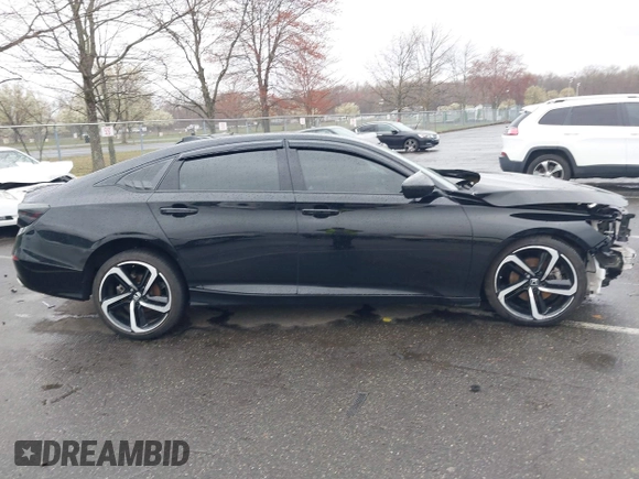 2021 Honda Accord Sport with VIN 1HGCV2F33MA002015, listed as a IAAI auction lot 41934218 with 38,687 mi miles and . Bid and sale history available at DreamBid. Image 12.