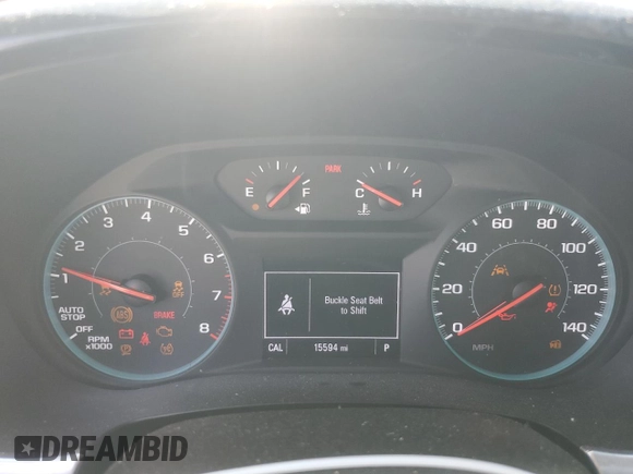 2022 Chevrolet Traverse LS with VIN 1GNERFKW1NJ101766, listed as a Copart auction lot 68106834 with 15,594 mi miles and Salvage Title. Bid and sale history available at carsss.com. Image 9.
