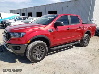 2021 Ford Ranger XL with VIN 1FTER4FH7MLD15155, listed as a Copart auction lot 52147895 with 66,526 mi miles and Salvage Title. Bid and sale history available at carsss.com. Image 1.