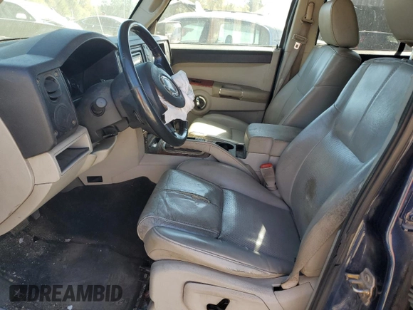 2006 Jeep Commander Limited with VIN 1J8HG58246C218993, listed as a Copart auction lot 49825435 with 214,536 mi miles and Salvage Title. Bid and sale history available at carsss.com. Image 7.