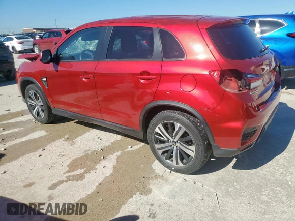 2020 Mitsubishi Outlander ES with VIN JA4AP3AU6LU008405, listed as a Copart auction lot 52630915 with 41,306 mi miles and Salvage title. Bid and sale history available at DreamBid. Image 2.