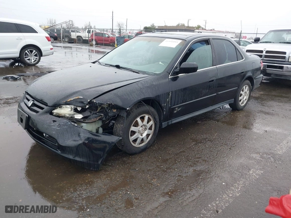 2002 Honda Accord Sdn SE with VIN 1HGCG66842A032599, listed as a IAAI auction lot 41491093 with 188,685 mi miles. Bid and sale history available at carsss.com. Image 17.