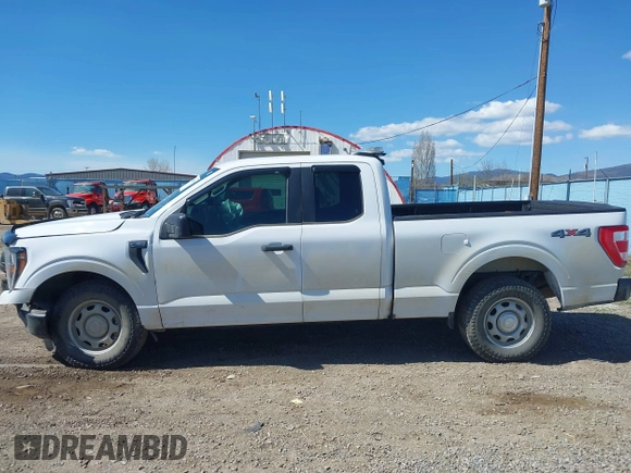 2023 Ford F-150 XL with VIN 1FTEX1EB5PKE10583, listed as a IAAI auction lot 41979500 with 41,611 mi miles. Bid and sale history available at carsss.com. Image 15.