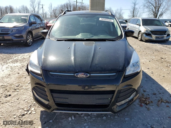 2015 Ford Escape SE with VIN 1FMCU0GX6FUC77205, listed as a Copart auction lot 50589595 with NaN miles and Clean Title. Bid and sale history available at carsss.com. Image 5.