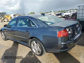 2004 Audi A8 L with VIN WAUML44E84N004731, listed as a Copart auction lot 85649384 with 60,503 mi miles and Salvage Title. Bid and sale history available at carsss.com. Image 2.