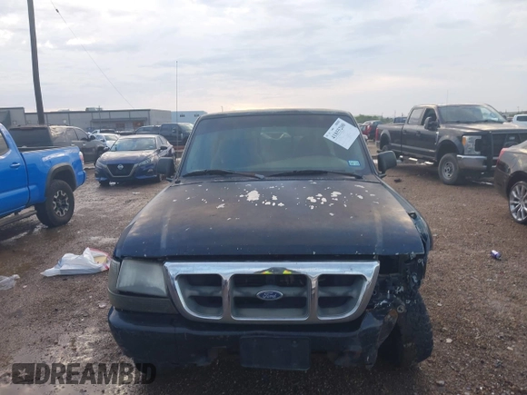 1999 Ford Ranger XL with VIN 1FTYR10C8XUB53687, listed as a IAAI auction lot 41855200 with 258,421 mi miles. Bid and sale history available at carsss.com. Image 13.