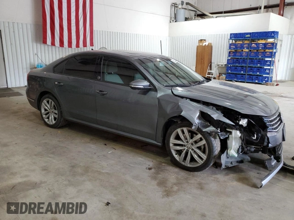 2019 Volkswagen Passat 2.0T Wolfsburg Edition with VIN 1VWLA7A37KC009711, listed as a Copart auction lot 51606335 with 129,030 mi miles and Salvage Title. Bid and sale history available at carsss.com. Image 4.