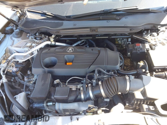 2021 Acura TLX w/Advance Package with VIN 19UUB5F68MA007218, listed as a IAAI auction lot 41693746 with 14,965 mi miles. Bid and sale history available at carsss.com. Image 10.