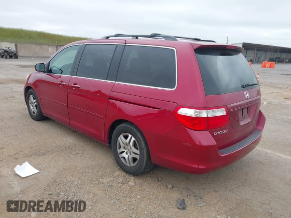2006 Honda Odyssey EX-L with VIN 5FNRL38696B408404, listed as a IAAI auction lot 42081782 with 229,835 mi miles. Bid and sale history available at carsss.com. Image 3.