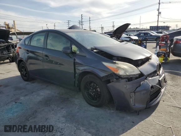 2013 Toyota Prius One with VIN JTDKN3DU3D1634573, listed as a Copart auction lot 48707415 with 122,994 mi miles and Salvage Title. Bid and sale history available at carsss.com. Image 4.