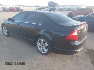 2012 Ford Fusion SPORT with VIN 3FAHP0DC1CR280248, listed as a IAAI auction lot 41254985 with 113,809 mi miles. Bid and sale history available at carsss.com. Image 3.