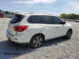 2019 Nissan Pathfinder SV with VIN 5N1DR2MN6KC631518, listed as a Copart auction lot 53443035 with 127,337 mi miles and Clean Title. Bid and sale history available at carsss.com. Image 3.