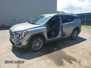 2024 GMC Terrain SLT with VIN 3GKALVEG0RL287777, listed as a Copart auction lot 62133405 with 27,212 mi miles and Clean title. Bid and sale history available at DreamBid. Image 1.