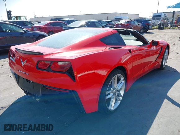 2019 Chevrolet Corvette 1LT with VIN 1G1YB2D76K5113286, listed as a IAAI auction lot 41687647 with 28,164 mi miles and . Bid and sale history available at DreamBid. Image 4.