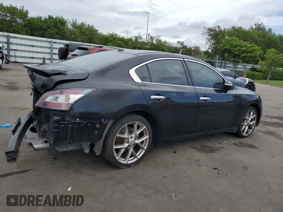 2010 Nissan Maxima SV with VIN 1N4AA5AP9AC861886, listed as a Copart auction lot 60562775 with 136,658 mi miles and Salvage title. Bid and sale history available at DreamBid. Image 3.