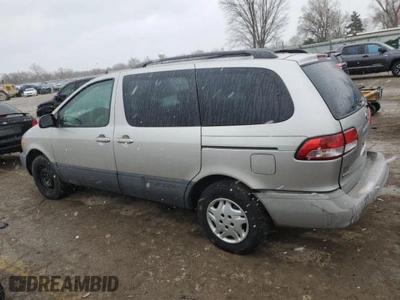 2003 Toyota Sienna CE with VIN 4T3ZF19CX3U554784, listed as a Copart auction lot 49905135 with 129,439 mi miles and Salvage Title. Bid and sale history available at carsss.com. Image 2.