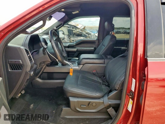 2019 Ford F-150 XL with VIN 1FTEW1EPXKFB27337, listed as a Copart auction lot 57979195 with 103,435 mi miles and Salvage title. Bid and sale history available at DreamBid. Image 7.