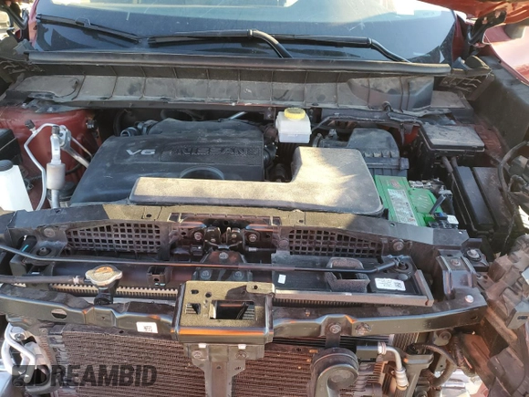 2022 Nissan Pathfinder SV with VIN 5N1DR3BB4NC245439, listed as a Copart auction lot 46955135 with Not provided miles and Salvage title. Bid and sale history available at DreamBid. Image 12.