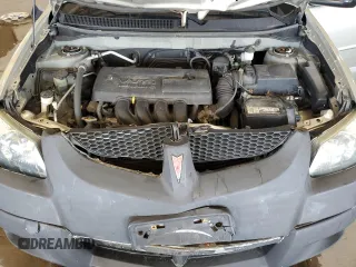 2004 Pontiac Vibe with VIN 5Y2SL64834Z430349, listed as a Copart auction lot 63217785 with 186,576 mi miles and Salvage title. Bid and sale history available at DreamBid. Image 11.