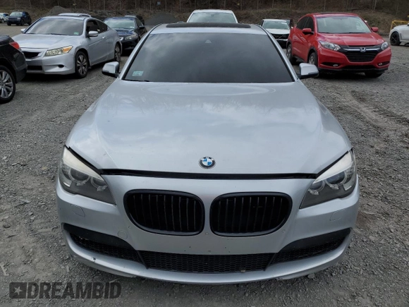 2014 BMW 7 Series ALPINA B7 xDrive with VIN WBAYF8C55ED142235, listed as a Copart auction lot 53257405 with Not Provided miles and Salvage Title. Bid and sale history available at DreamBid. Image 5.