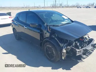 2023 Nissan LEAF SV Plus with VIN 1N4CZ1CVXPC558906, listed as a IAAI auction lot 41722190 with 24,803 mi miles and . Bid and sale history available at DreamBid. Image 1.
