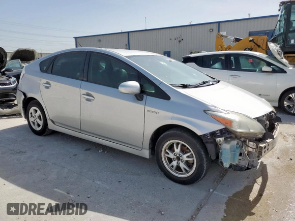2010 Toyota Prius II with VIN JTDKN3DU4A0109233, listed as a Copart auction lot 57068315 with 216,324 mi miles and Clean Title. Bid and sale history available at DreamBid. Image 4.