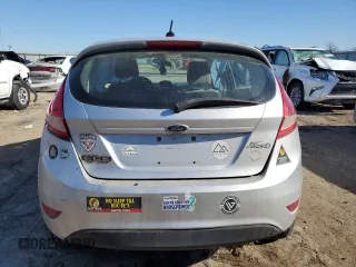 2013 Ford Fiesta S with VIN 3FADP4TJXDM194389, listed as a Copart auction lot 87614445 with Not provided miles and Salvage title. Bid and sale history available at DreamBid. Image 6.