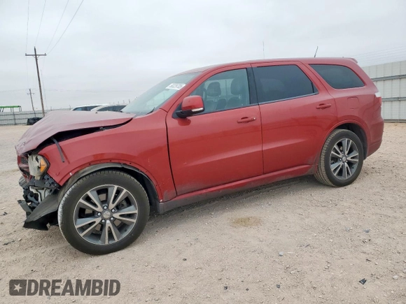 2011 Dodge Durango R/T with VIN 1D4SD6GT4BC535269, listed as a Copart auction lot 58329705 with 122,961 mi miles and Salvage title. Bid and sale history available at DreamBid. Image 1.