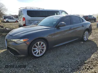 2017 Alfa Romeo Giulia with VIN ZARFAEDN8H7555796, listed as a Copart auction lot 51018325 with 113,155 mi miles and Clean Title. Bid and sale history available at carsss.com. Image 1.