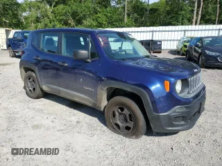 2017 Jeep Renegade Sport с VIN ZACCJBAB1HPF99969, выставлен на аукционе Copart как лот 56557465 с пробегом 124 468 миль миль и Списание • Salvage title. История ставок и продаж доступна на DreamBid. Изображение 4.