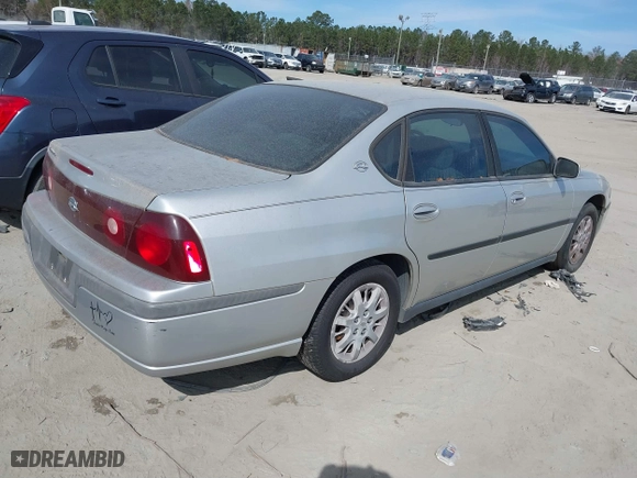 2002 Chevrolet Impala with VIN 2G1WF52E429186304, listed as a IAAI auction lot 41694321 with 255,807 mi miles. Bid and sale history available at carsss.com. Image 4.