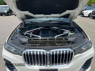 2020 BMW X7 xDrive40i z VIN 5UXCW2C0XL9B92841, wystawiony jako Copart lot #58982025 z przebiegiem 127 416 mil mil oraz Czysty tytuł • Clean title. Historia ofert i sprzedaży dostępna na DreamBid. Obrazek 8.