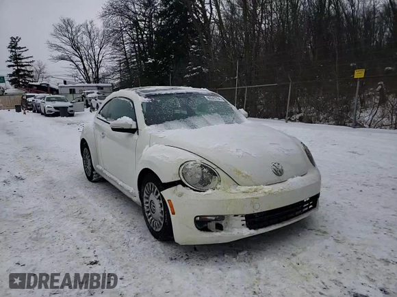 2013 Volkswagen Beetle 2.5L w/Sun with VIN 3VWJP7AT4DM681491, listed as a Copart auction lot 86342784 with Not provided miles and Salvage title. Bid and sale history available at DreamBid. Image 10.